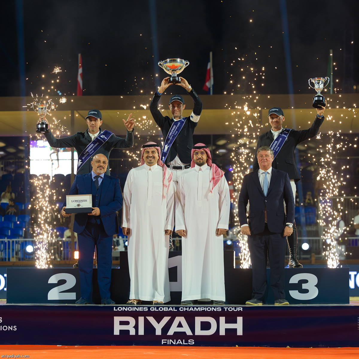 لونجين العالمية.. تتويج الفائزين