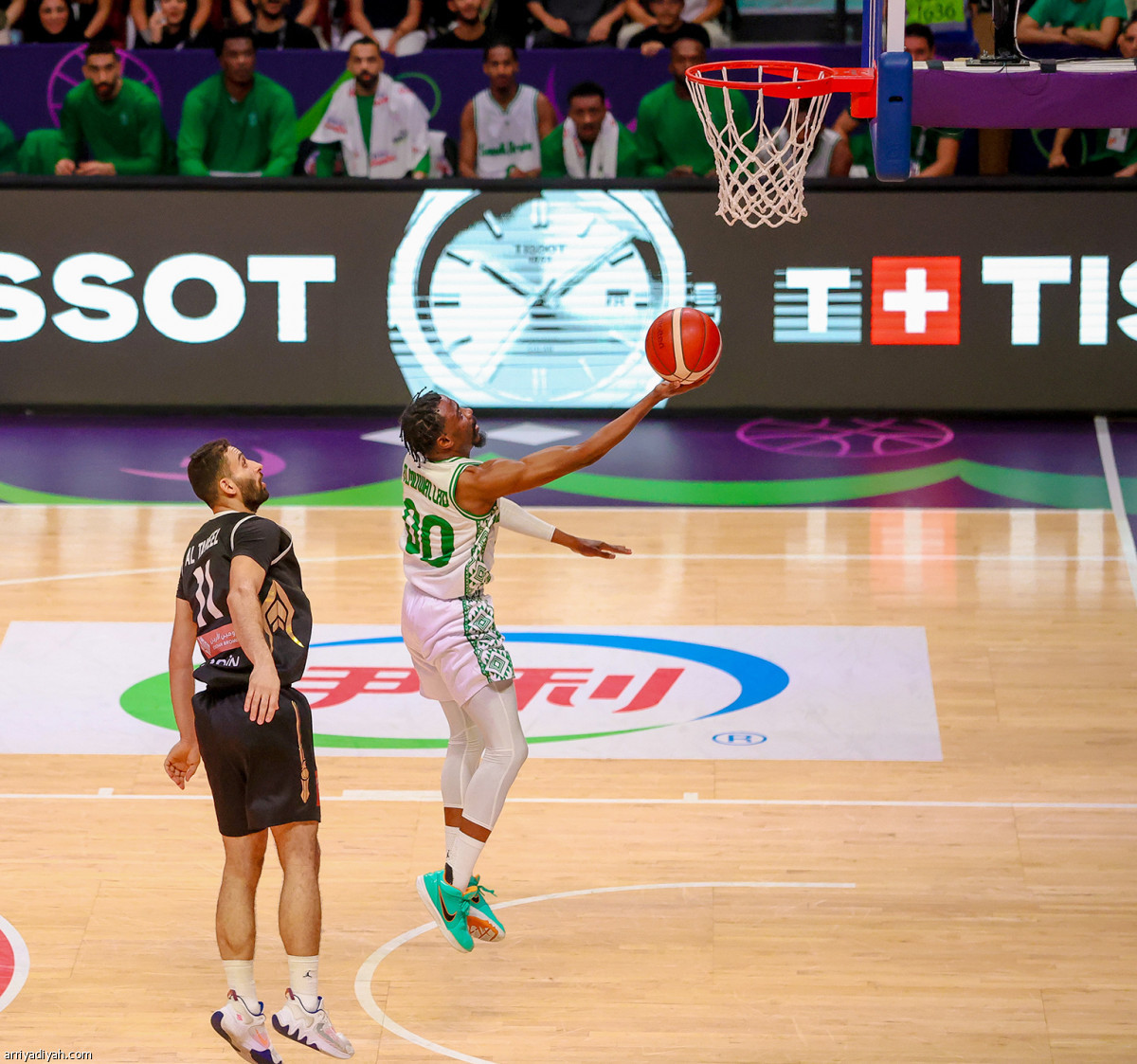 سلة الأخضر تتألق